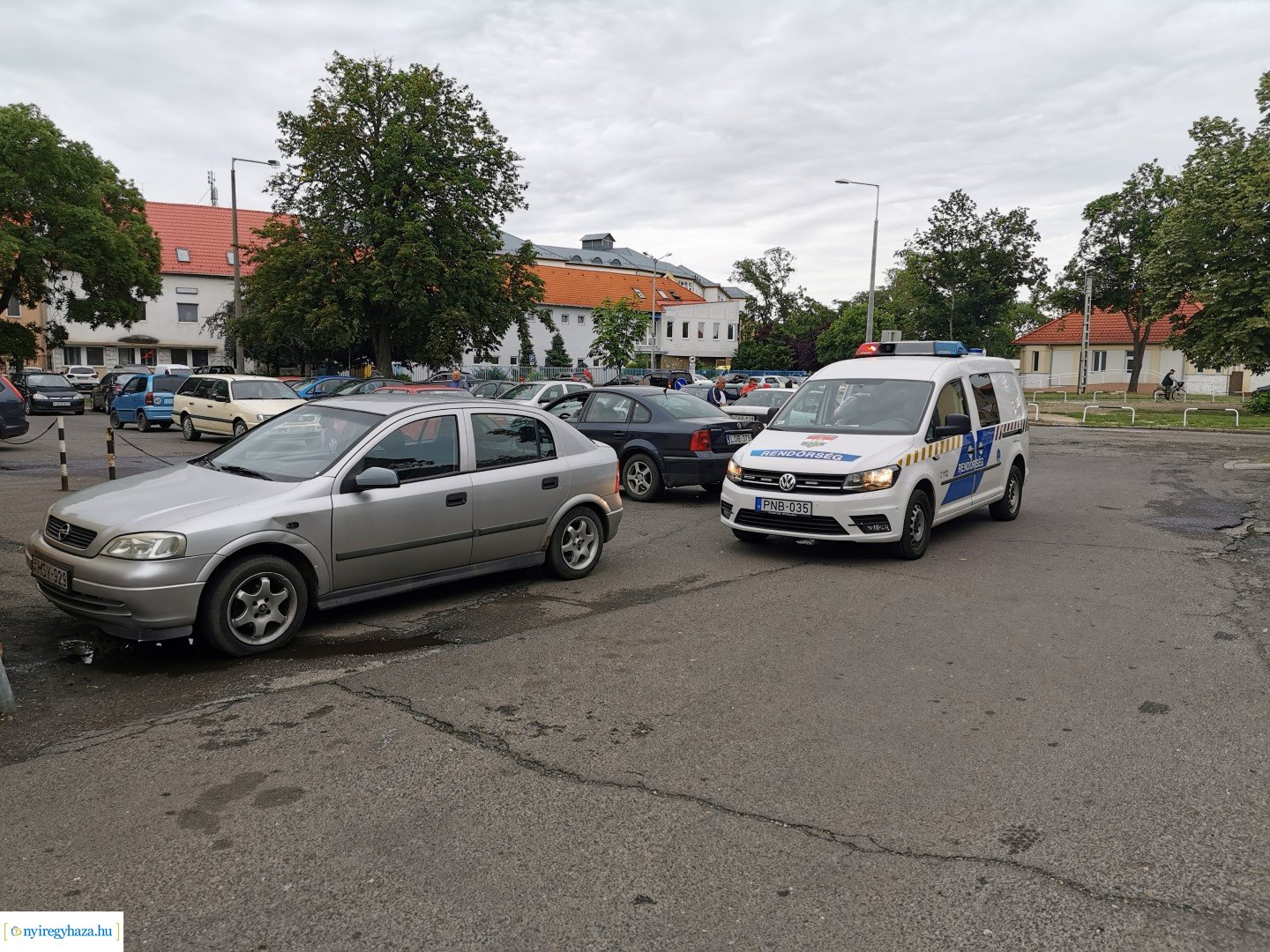 Nem rögzítette az autót