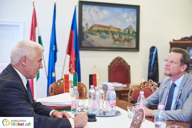 Német követ tanácsos a Városházán