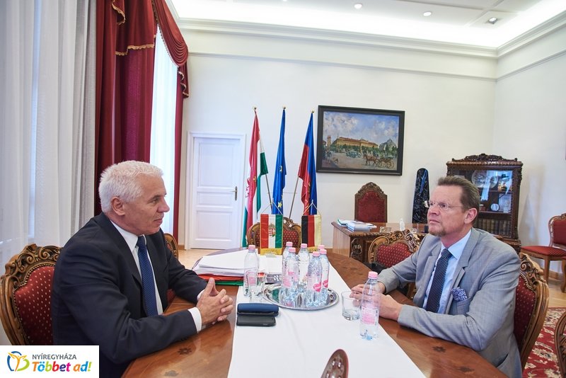 Német követ tanácsos a Városházán