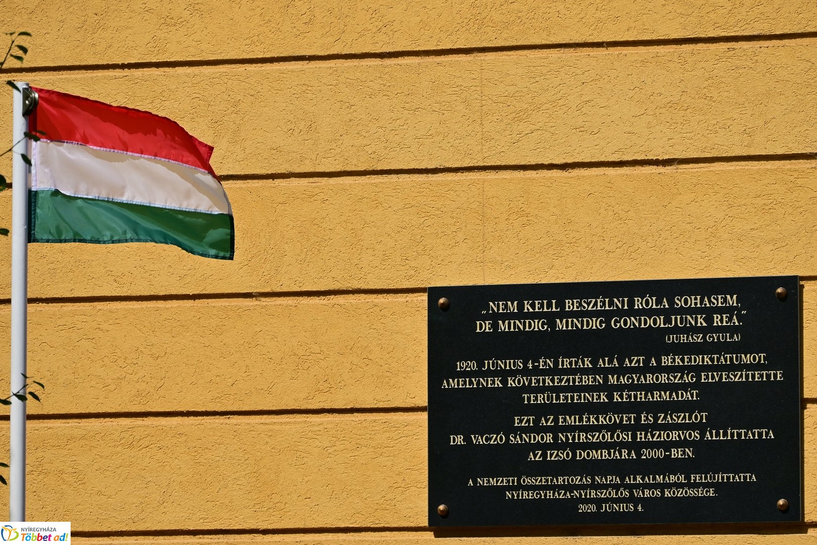 Nemzeti Összetartozás Napja 2025 -  Nyírszőlős