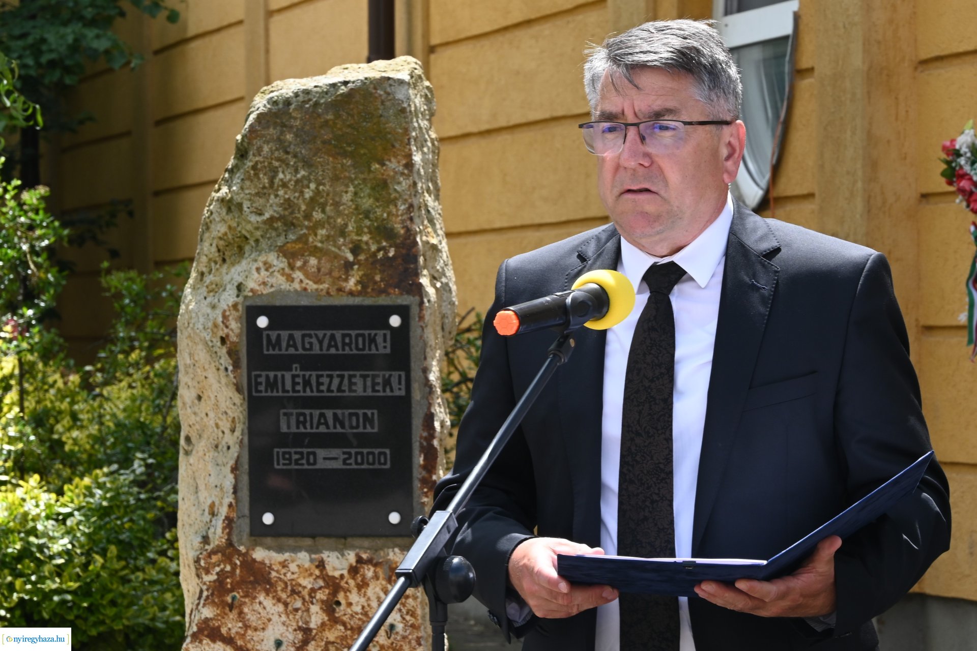 Nemzeti Összetartozás Napja - megemlékezés Nyírszőlősön