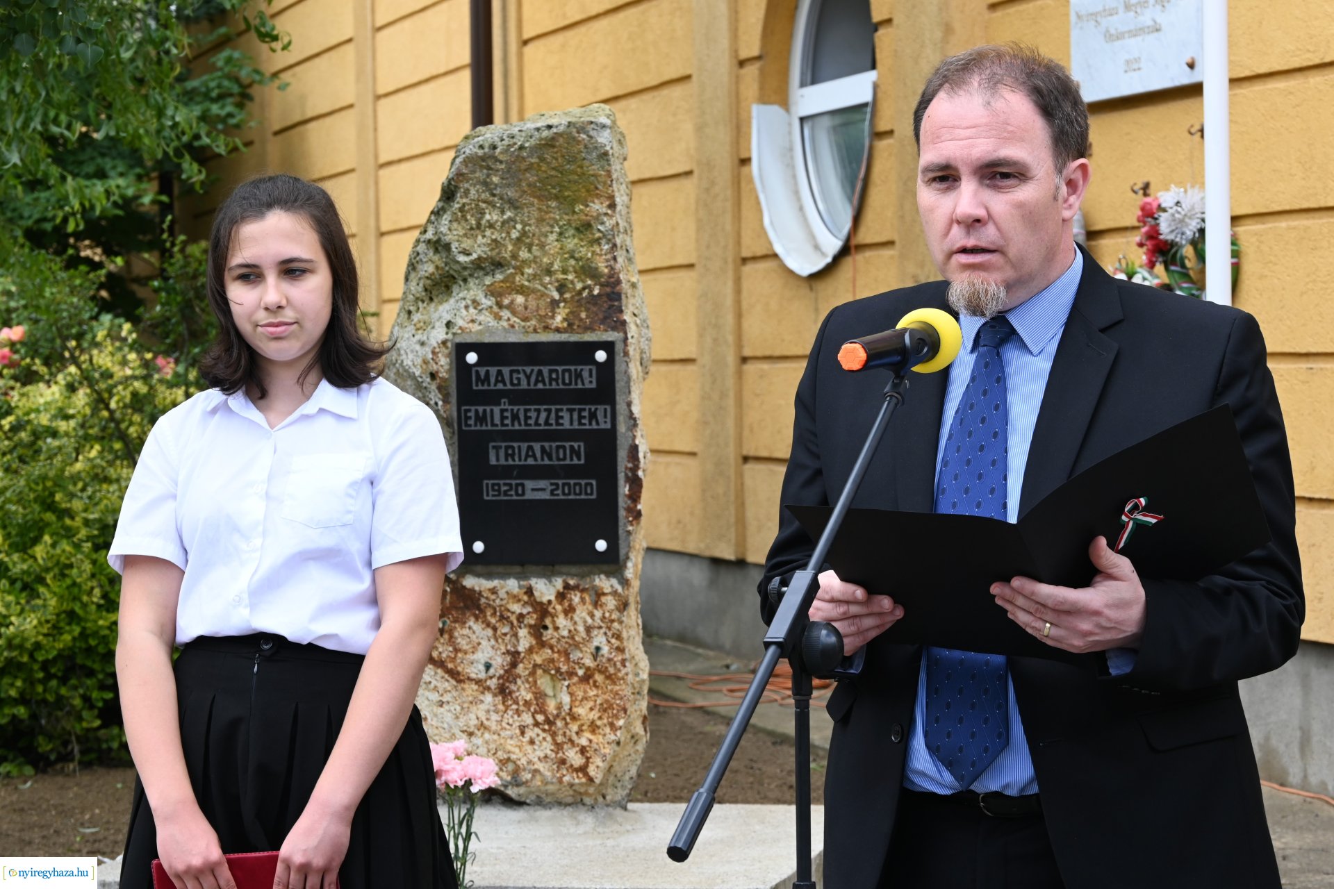 Nemzeti Összetartozás Napja - megemlékezés Nyírszőlősön