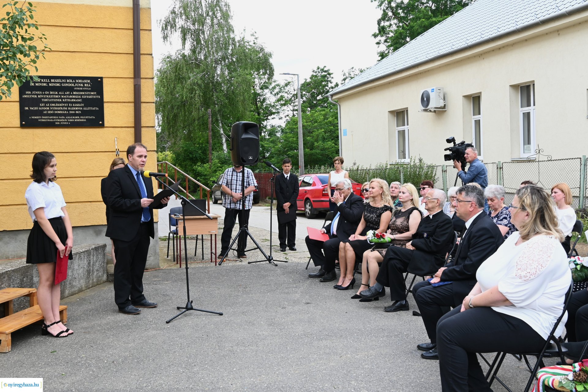 Nemzeti Összetartozás Napja - megemlékezés Nyírszőlősön