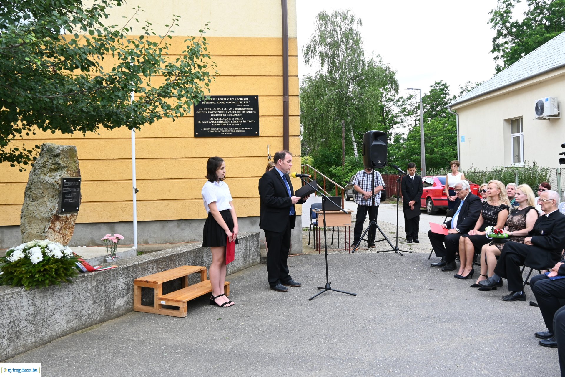 Nemzeti Összetartozás Napja - megemlékezés Nyírszőlősön