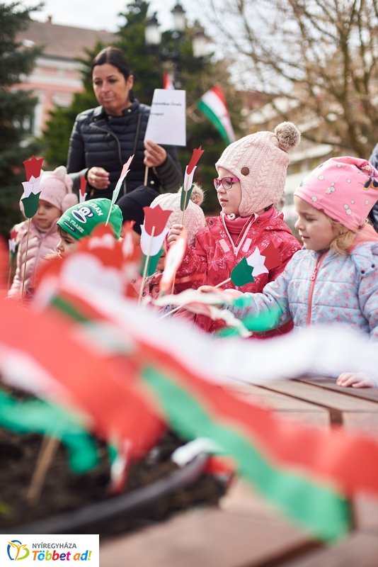 Nemzeti ünnepre készülve ovisokkal
