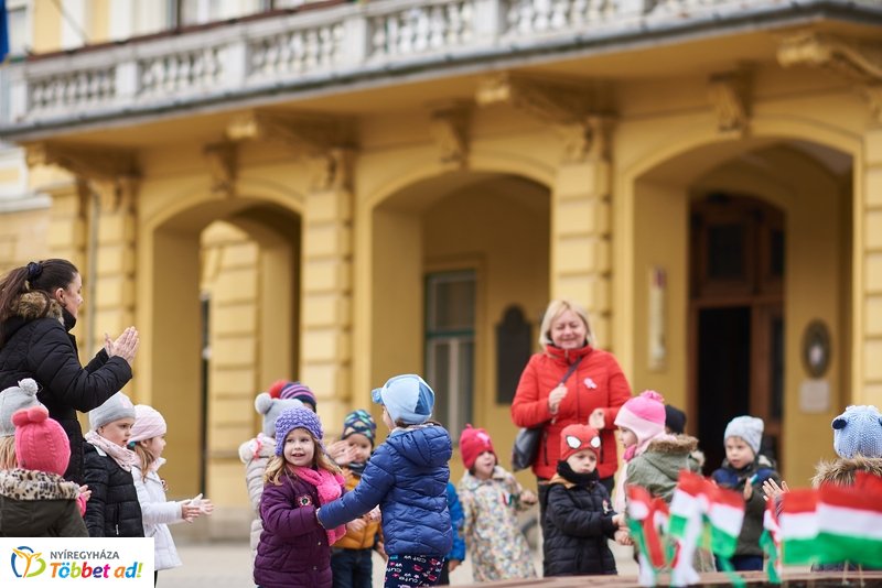 Nemzeti ünnepre készülve ovisokkal