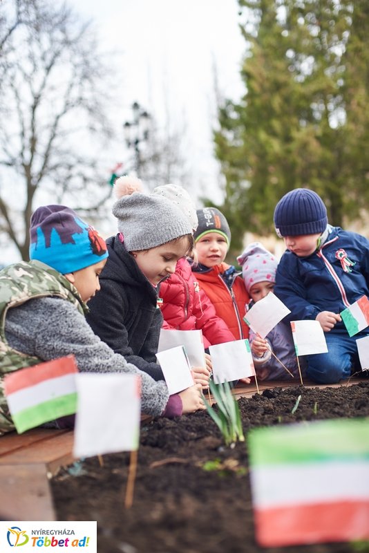 Nemzeti ünnepre készülve ovisokkal