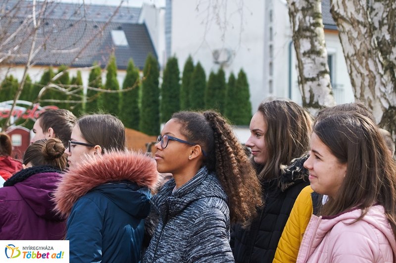 Nemzeti ünnepség a Bem iskolában