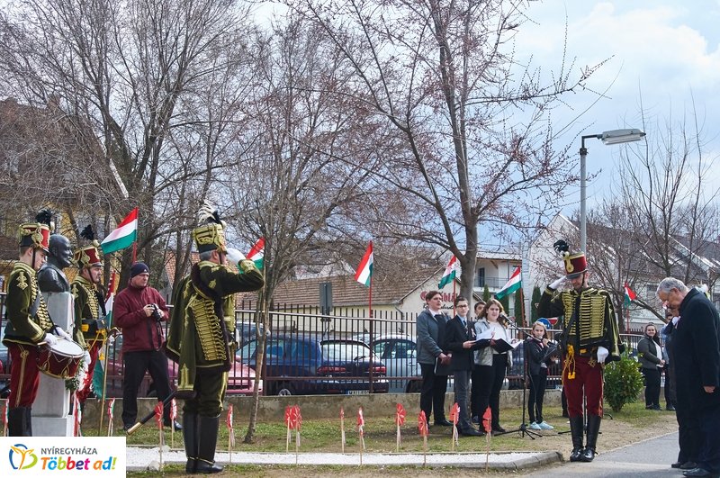 Nemzeti ünnepség a Bem iskolában