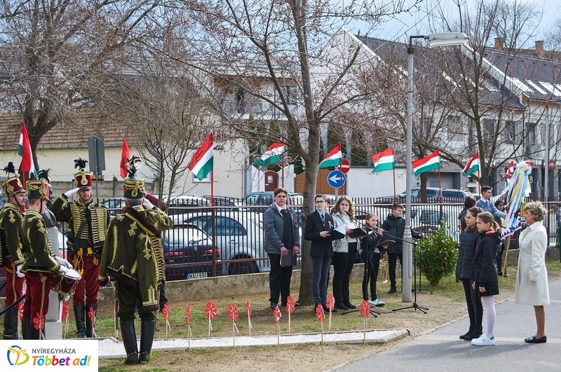 Nemzeti ünnepség a Bem iskolában