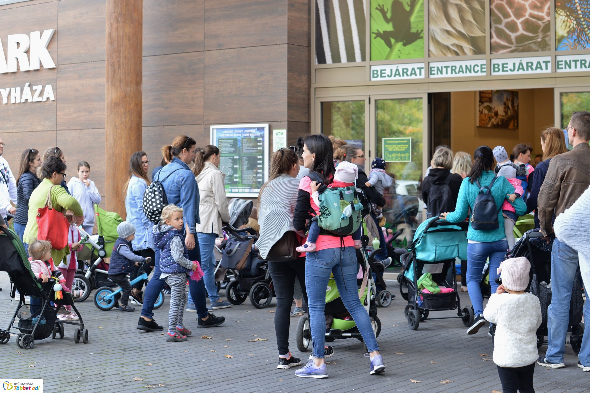 Nemzetközi Babahordozó hét megnyitó - Séta az Állatparkban
