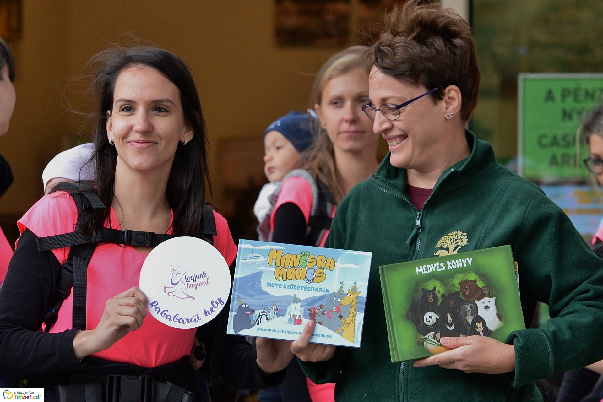 Nemzetközi Babahordozó hét megnyitó - Séta az Állatparkban