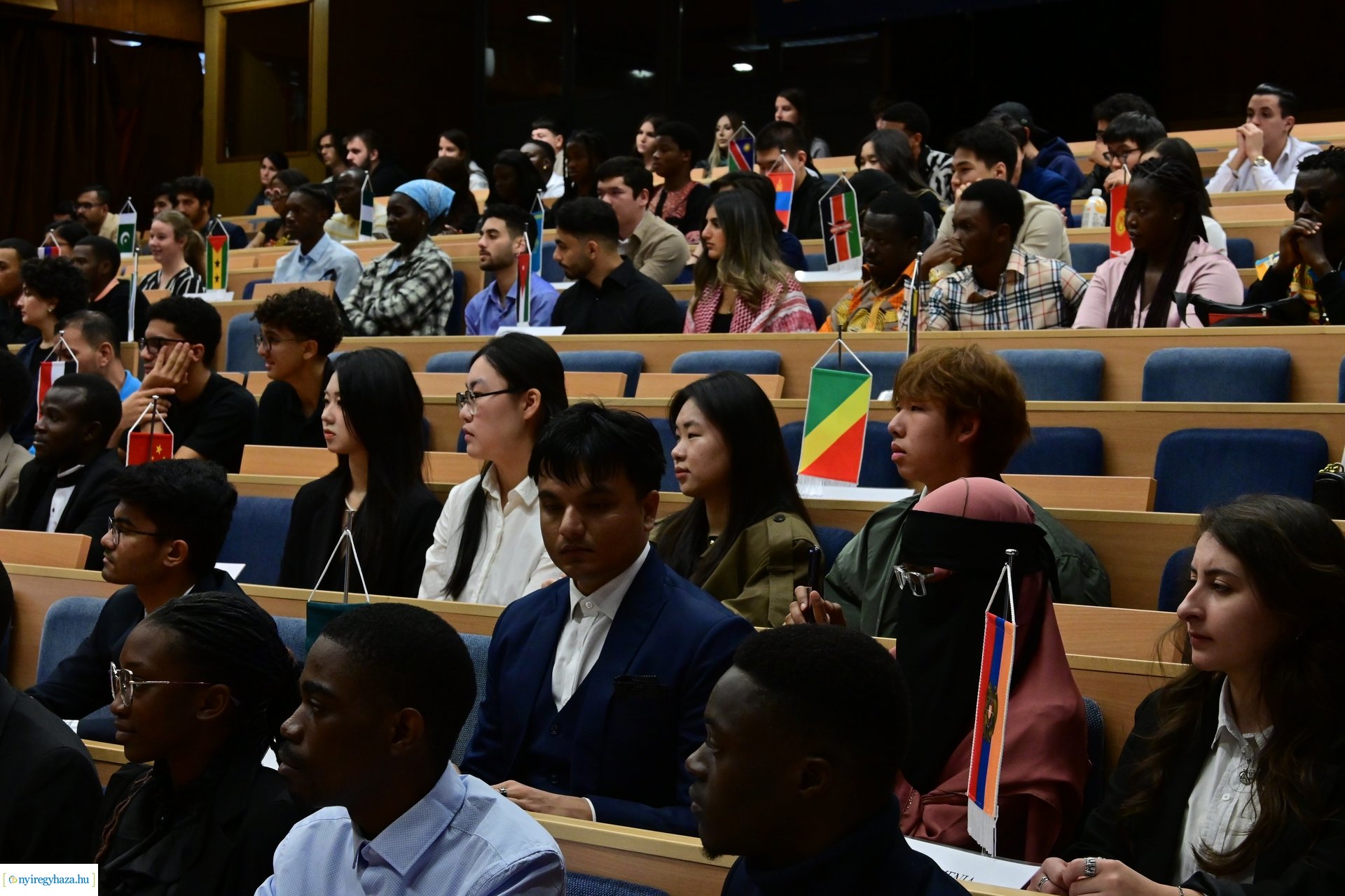 Nemzetközi hallgatók az egyetemen