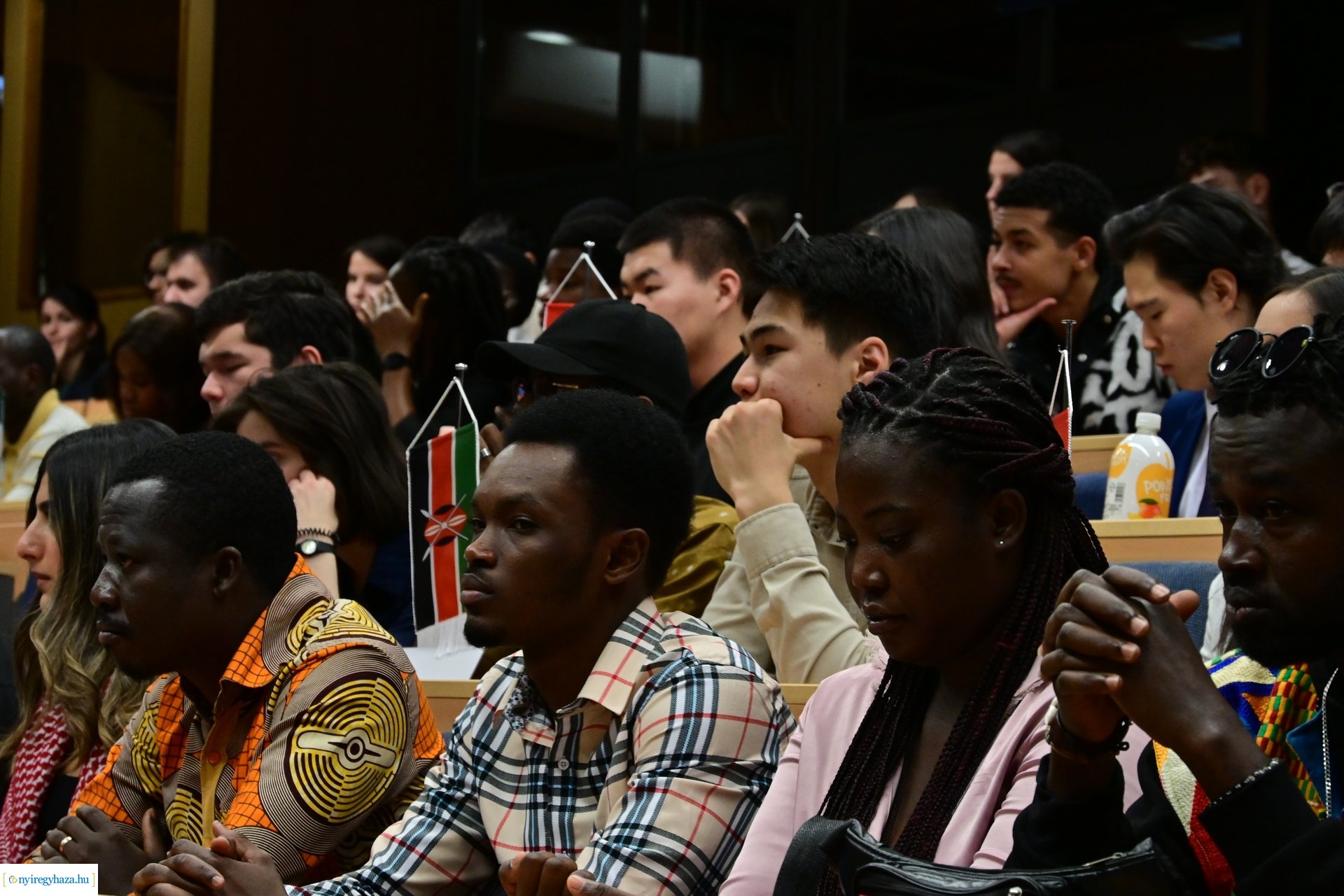 Nemzetközi hallgatók az egyetemen