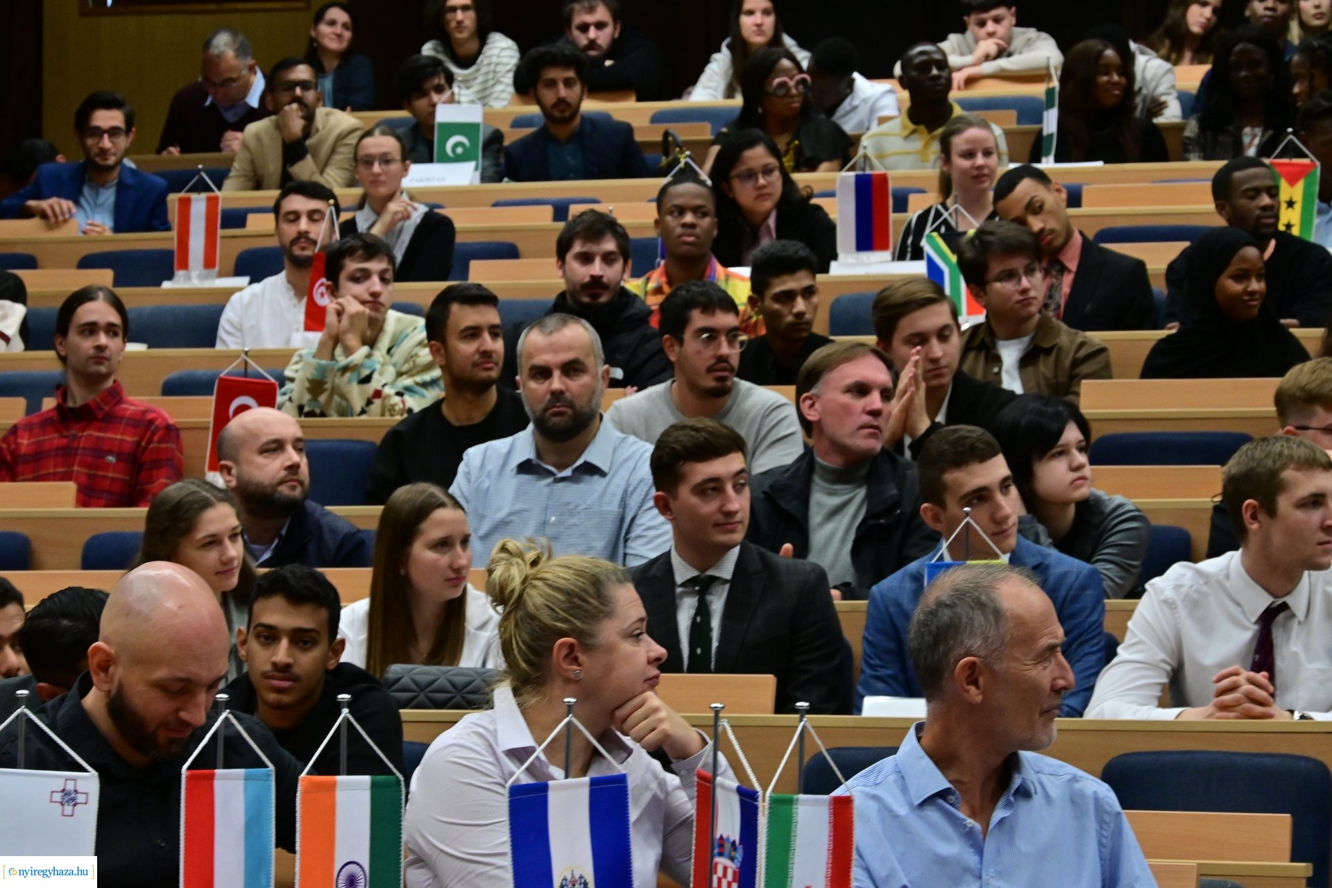 Nemzetközi hallgatók az egyetemen