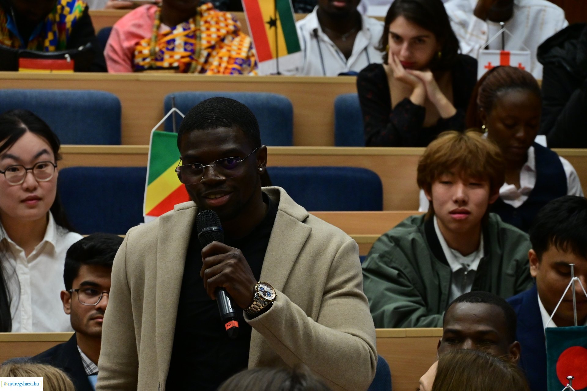 Nemzetközi hallgatók az egyetemen