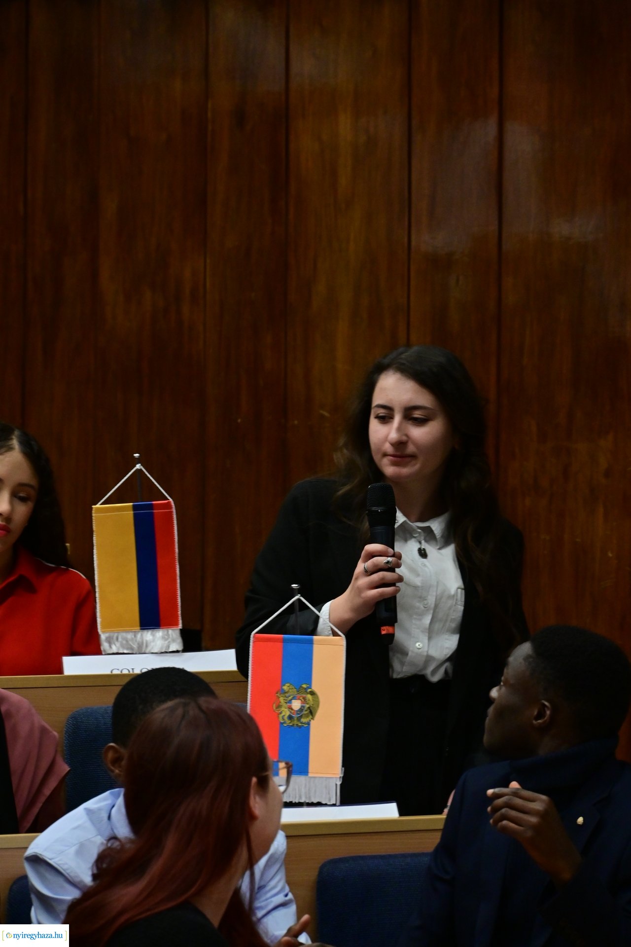 Nemzetközi hallgatók az egyetemen