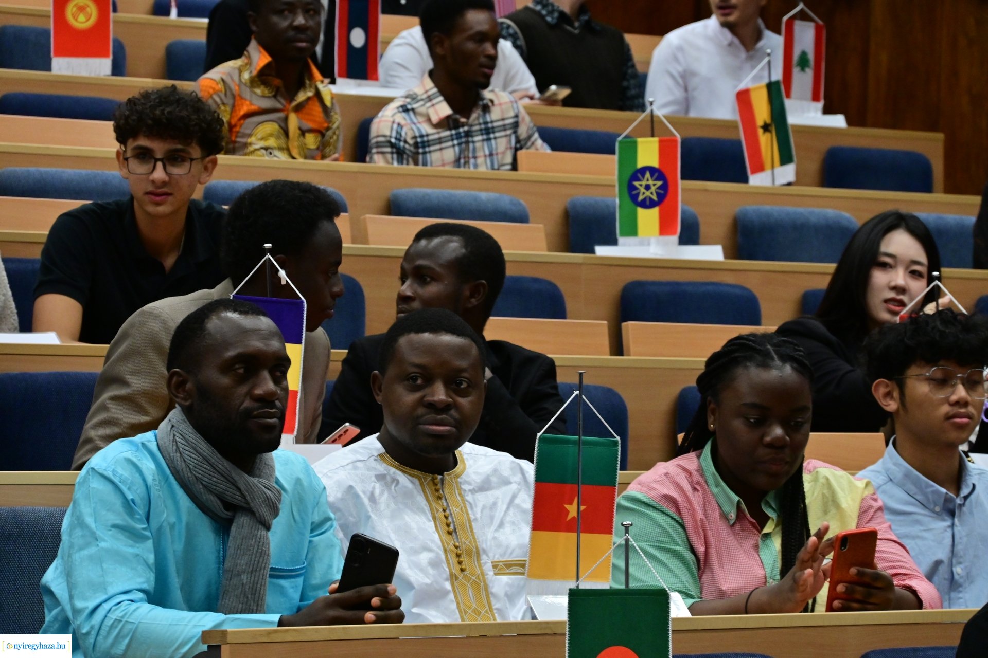 Nemzetközi hallgatók az egyetemen