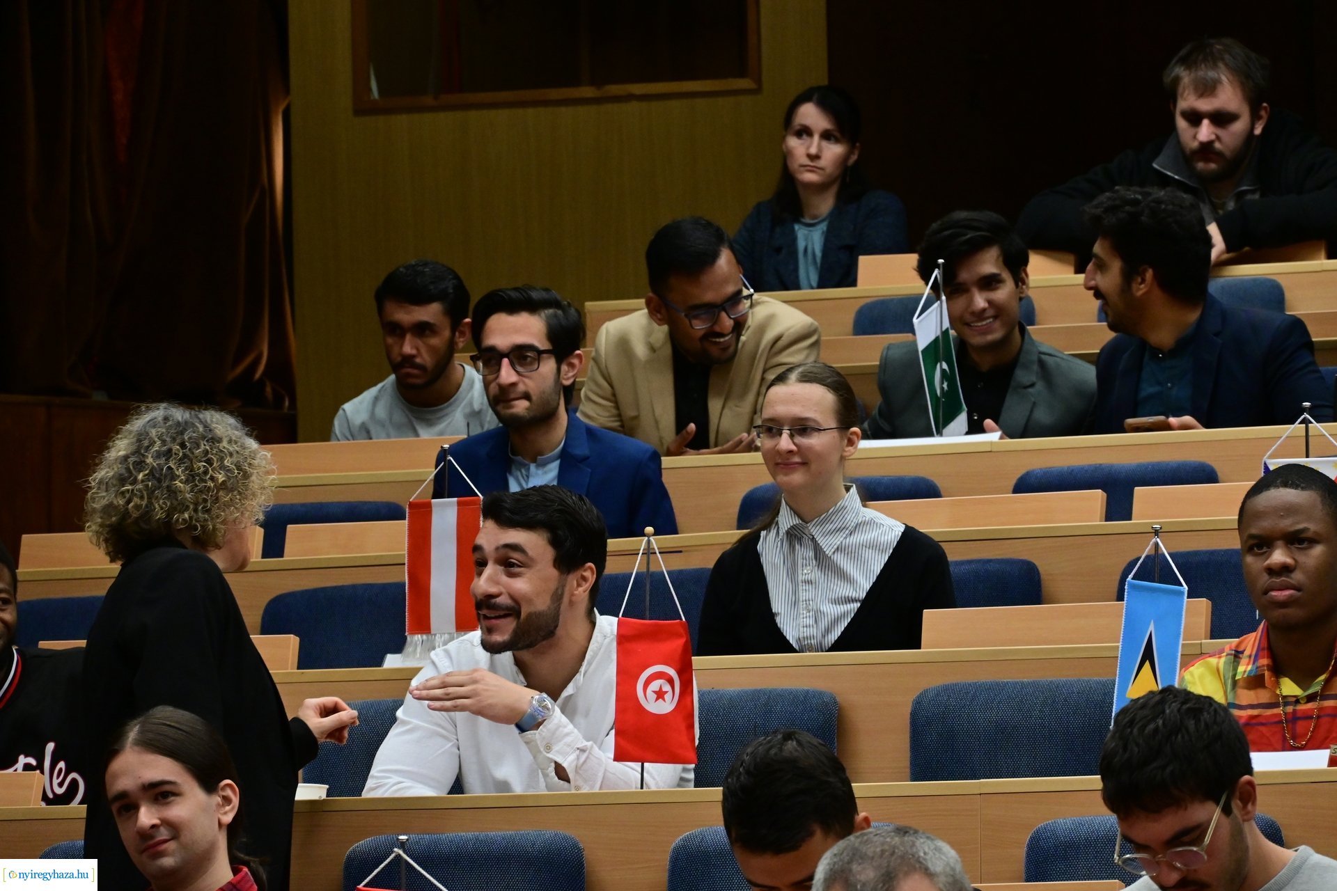 Nemzetközi hallgatók az egyetemen