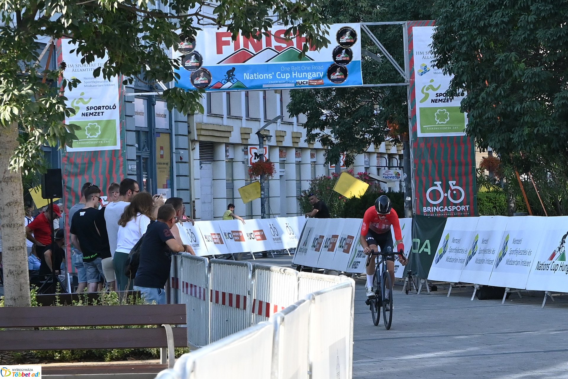 Nemzetközi kerékpáros világkupa verseny Nyíregyházán