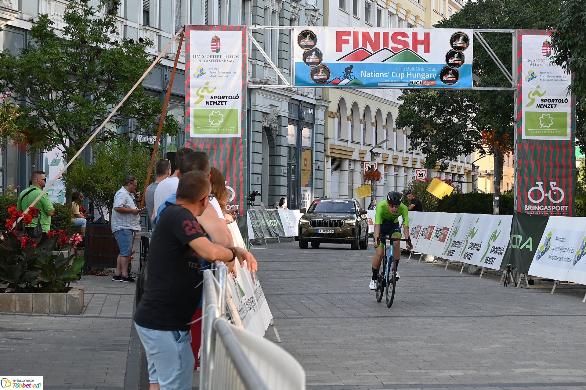 Nemzetközi kerékpáros világkupa verseny Nyíregyházán