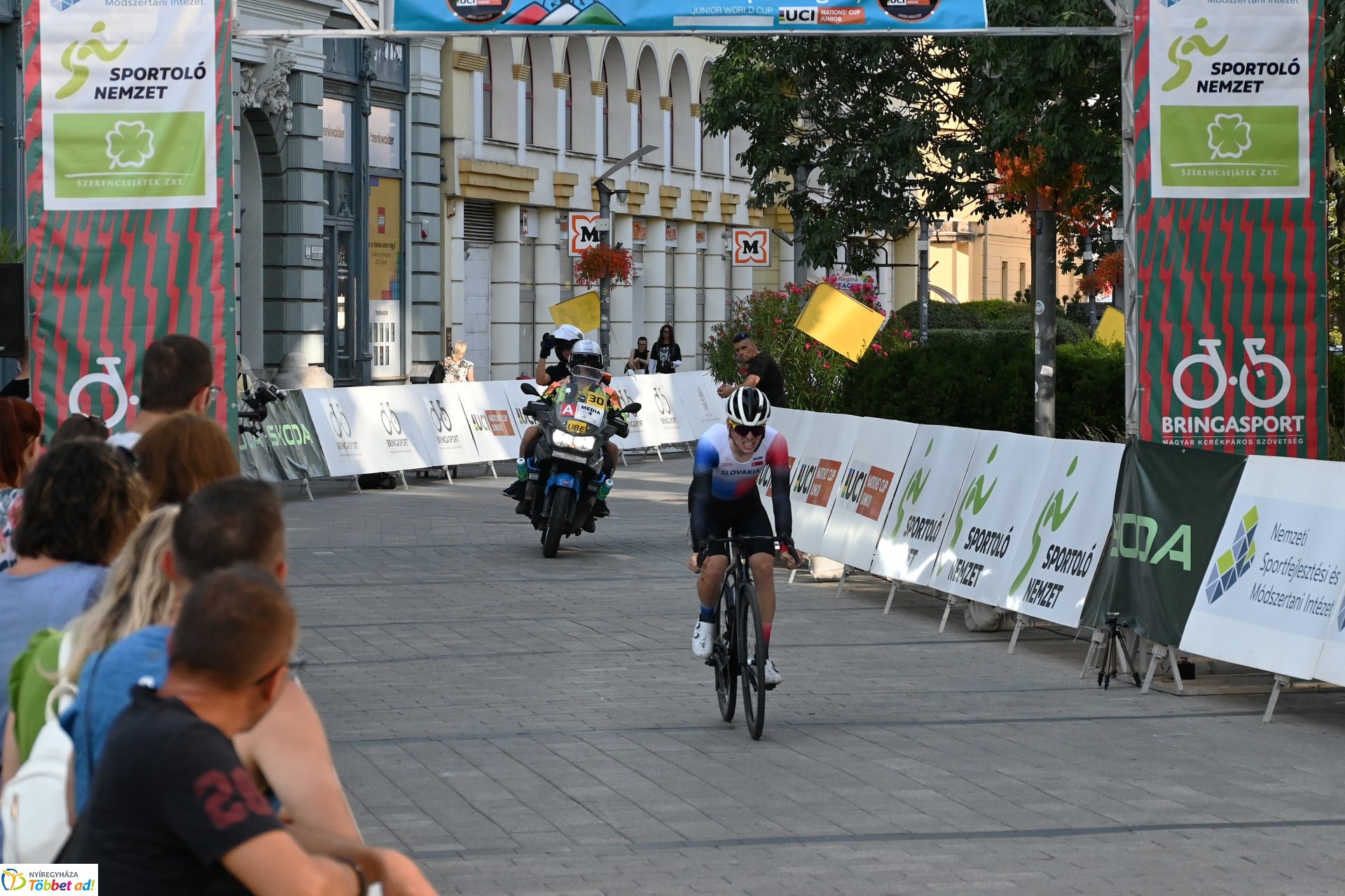Nemzetközi kerékpáros világkupa verseny Nyíregyházán