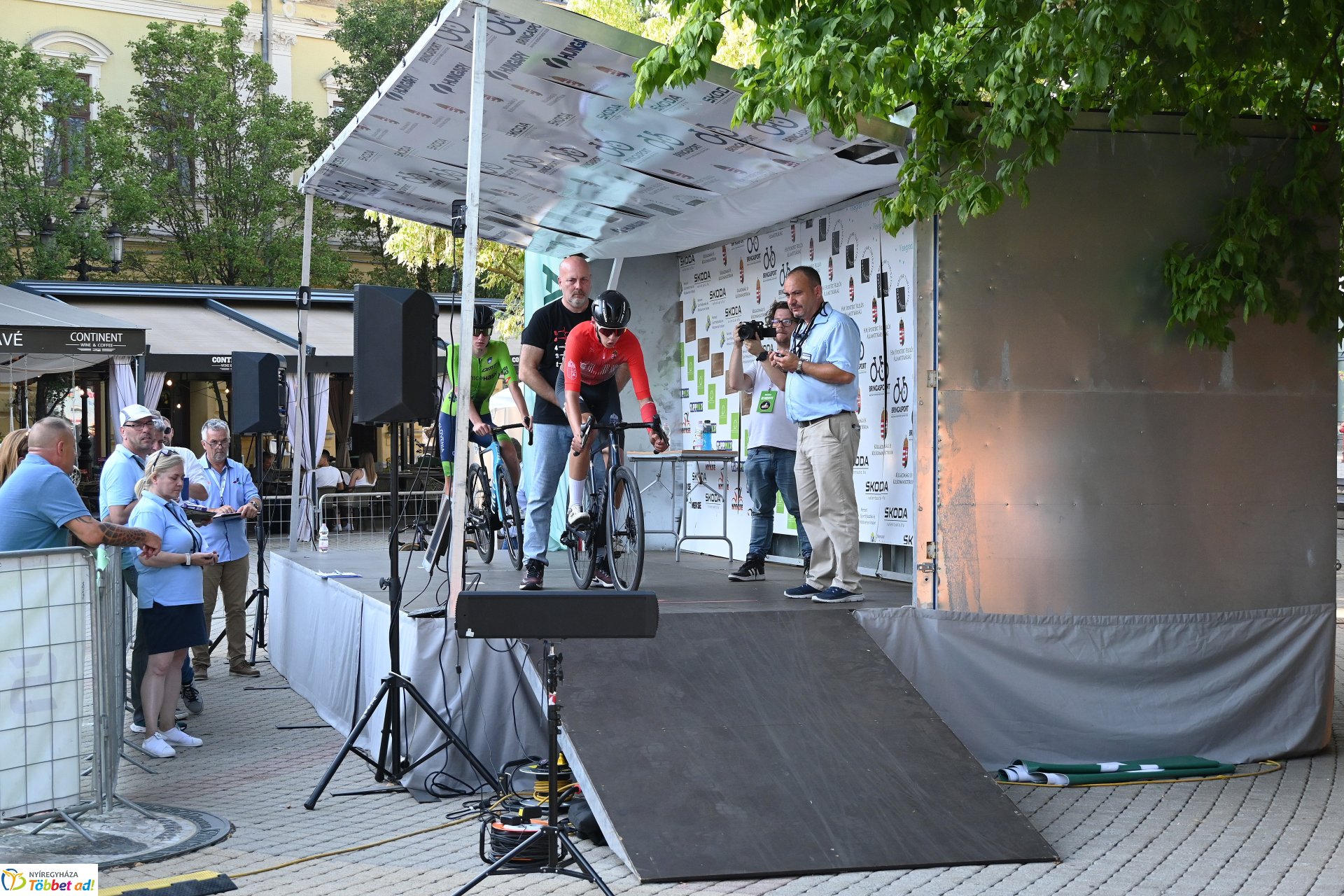 Nemzetközi kerékpáros világkupa verseny Nyíregyházán