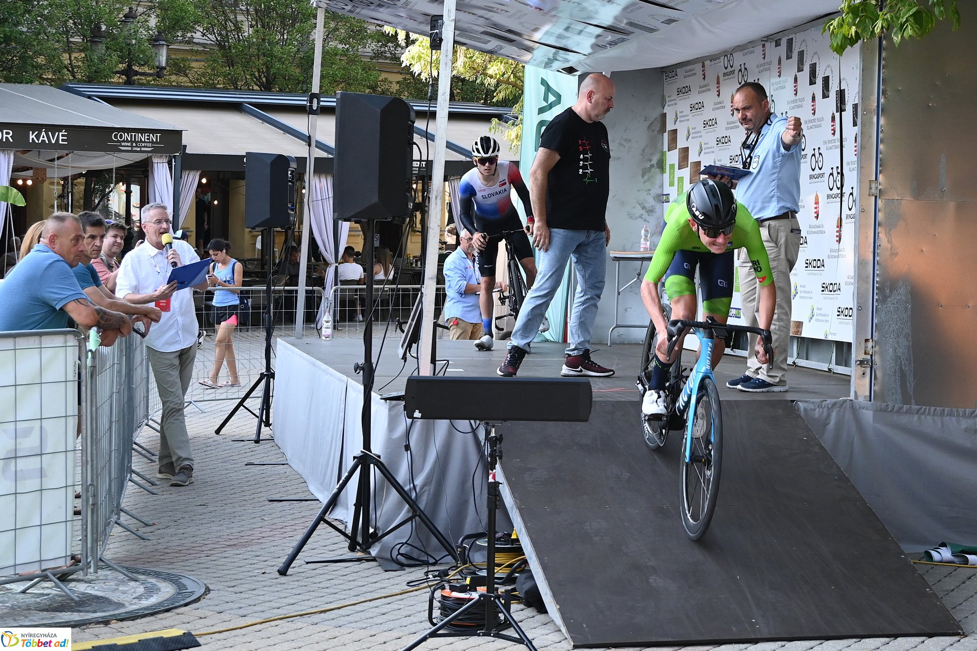 Nemzetközi kerékpáros világkupa verseny Nyíregyházán