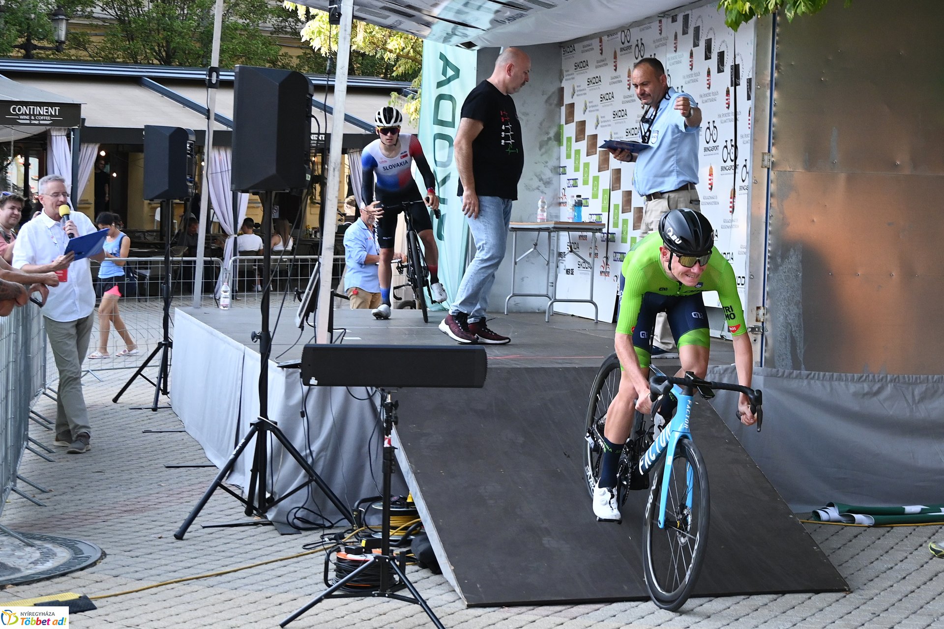 Nemzetközi kerékpáros világkupa verseny Nyíregyházán