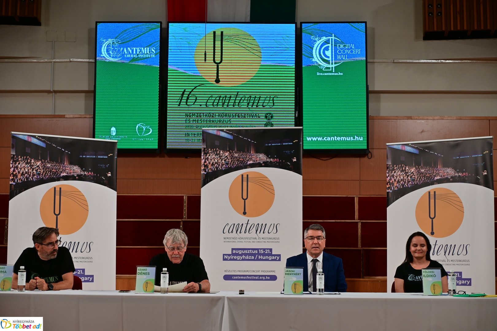 Nemzetközi kórusfesztivál 2026 sajtótájékoztatója