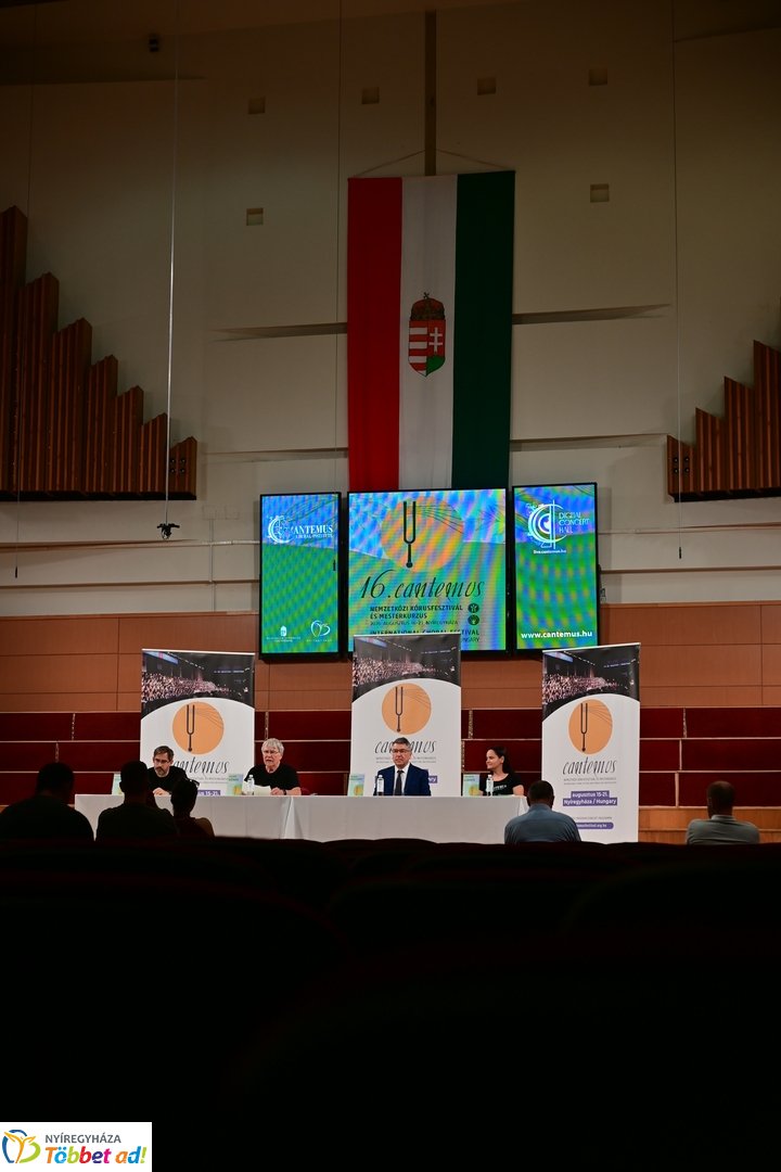 Nemzetközi kórusfesztivál 2026 sajtótájékoztatója