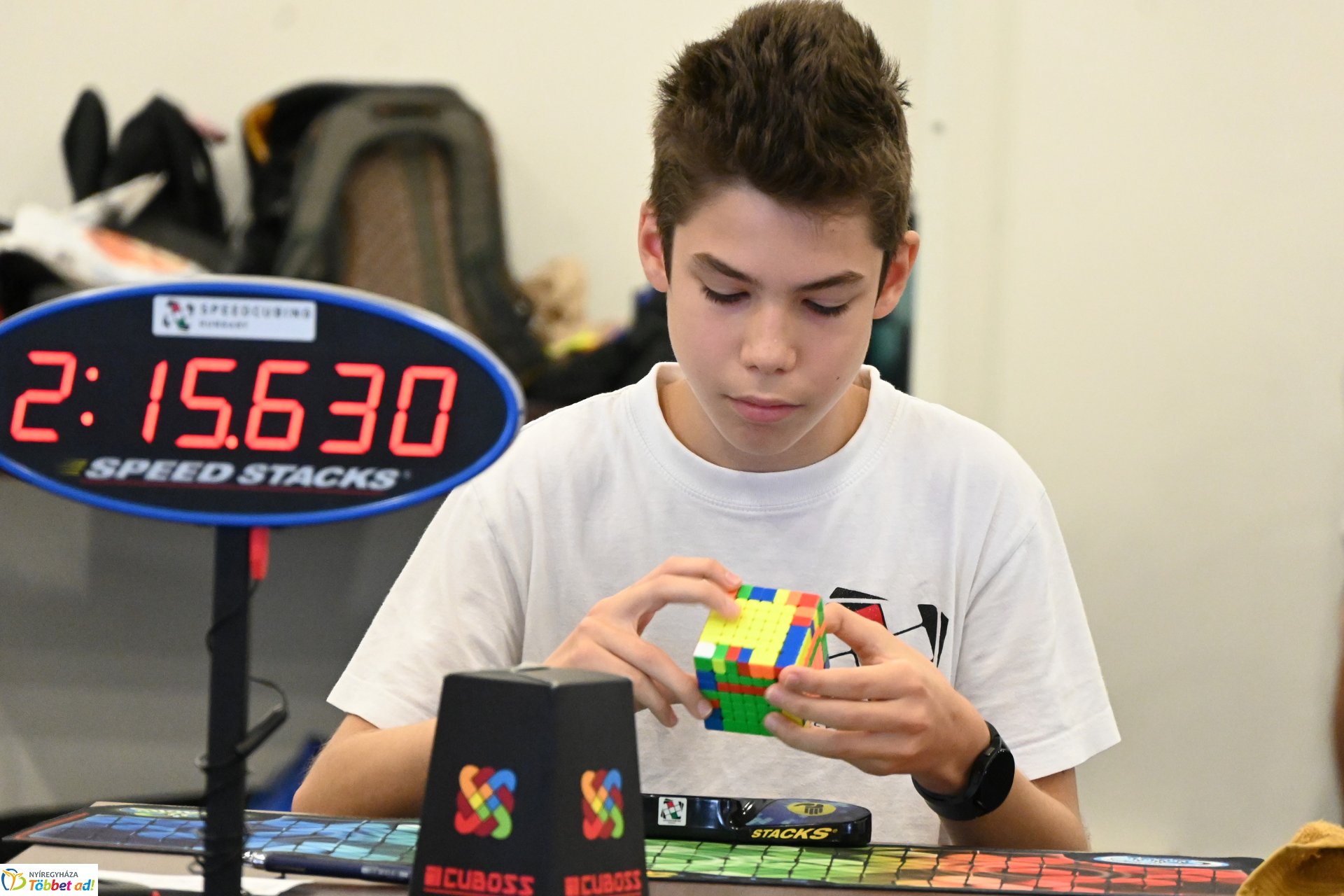 Nemzetközi Rubik-kocka verseny zajlik városunkban
