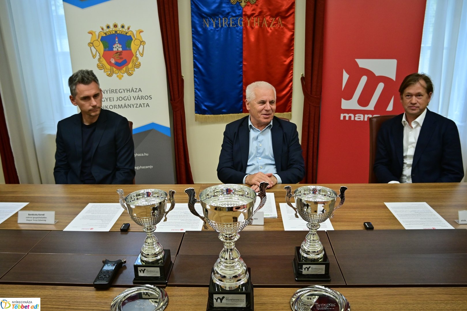Nemzetközi teniszverseny beharangozója a Városházán - 2026 