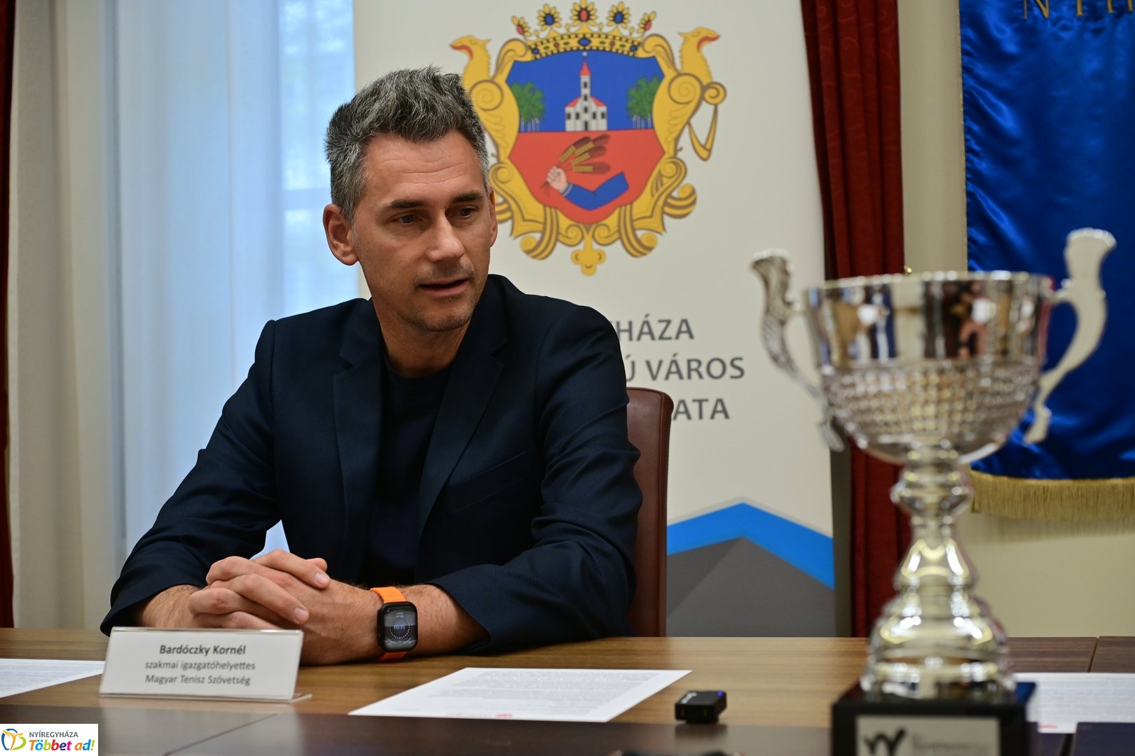 Nemzetközi teniszverseny beharangozója a Városházán - 2026 