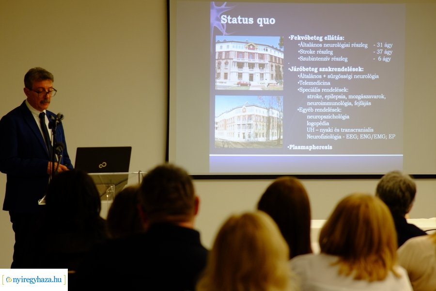 Neurológiai konferencia a kórházban 2022