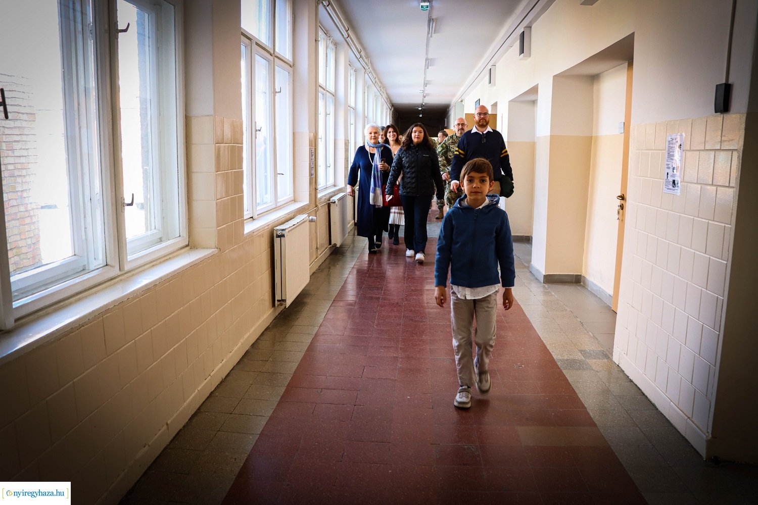 Névadójának családja tett látogatást a területvédelmi ezrednél