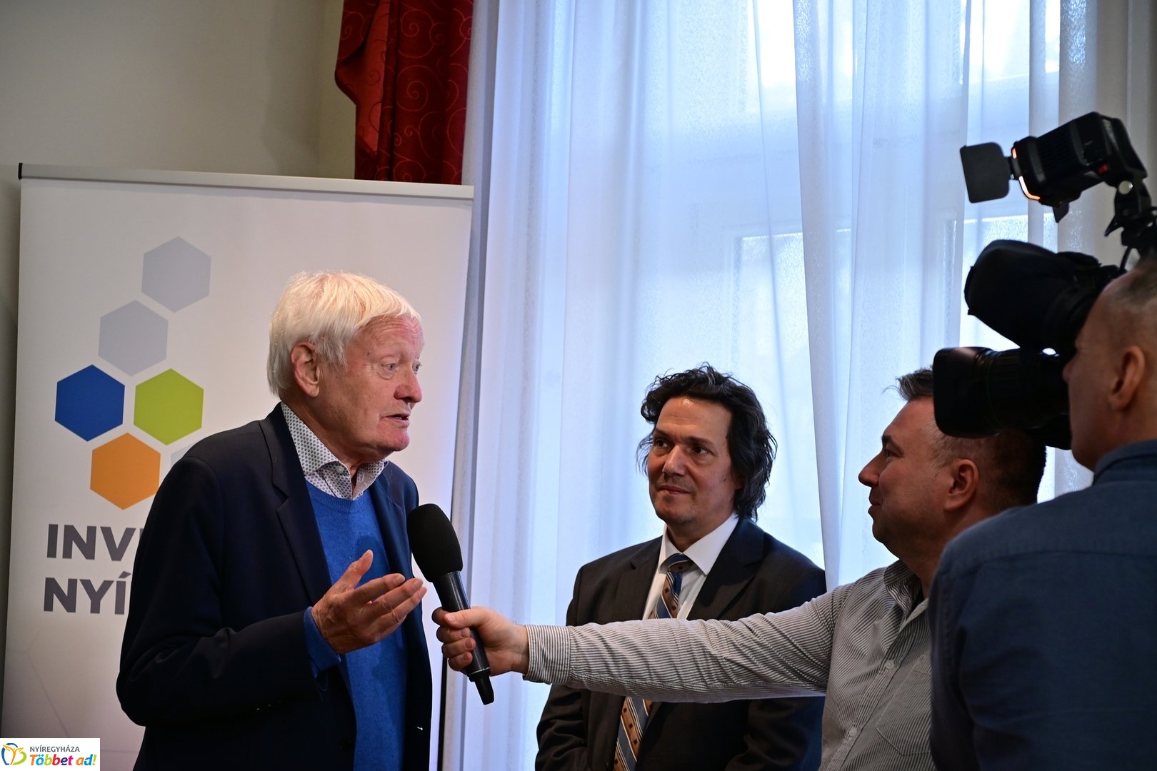 Nobel-díjasok látogatása Nyíregyházán 2025 áprilisában