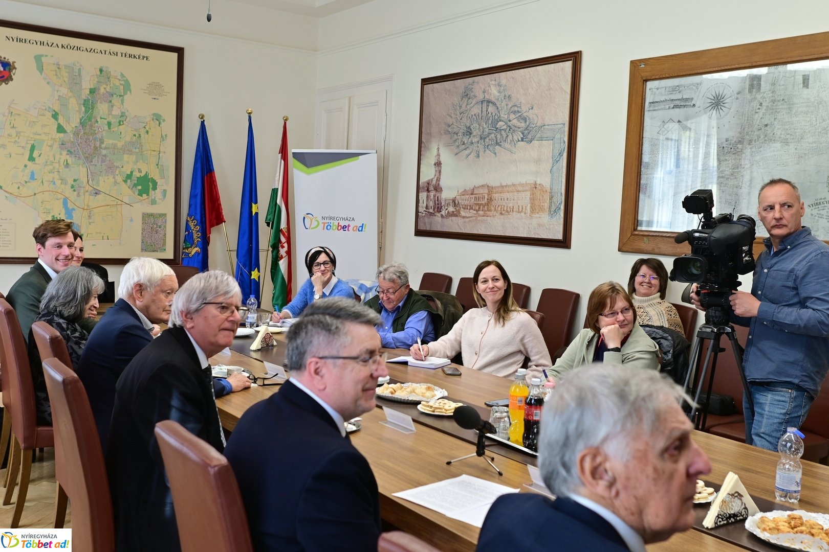 Nobel-díjasok látogatása Nyíregyházán 2025 áprilisában