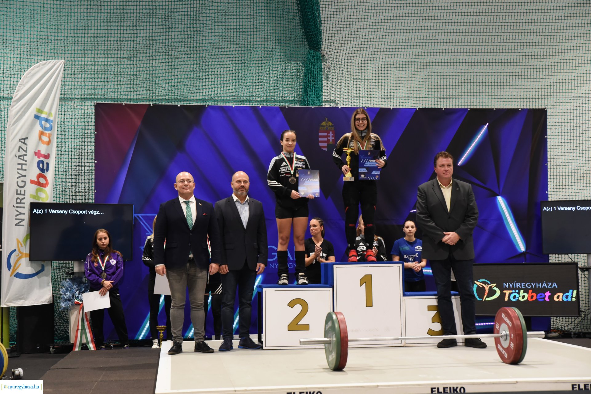 Női Felnőtt Súlyemelő Országos Bajnokságot az Atlétikai Centrumban