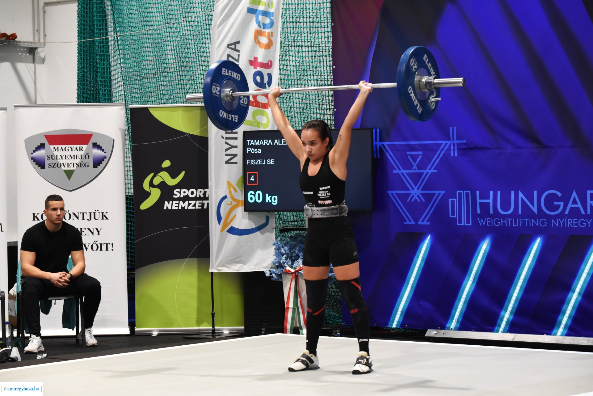 Női Felnőtt Súlyemelő Országos Bajnokságot az Atlétikai Centrumban