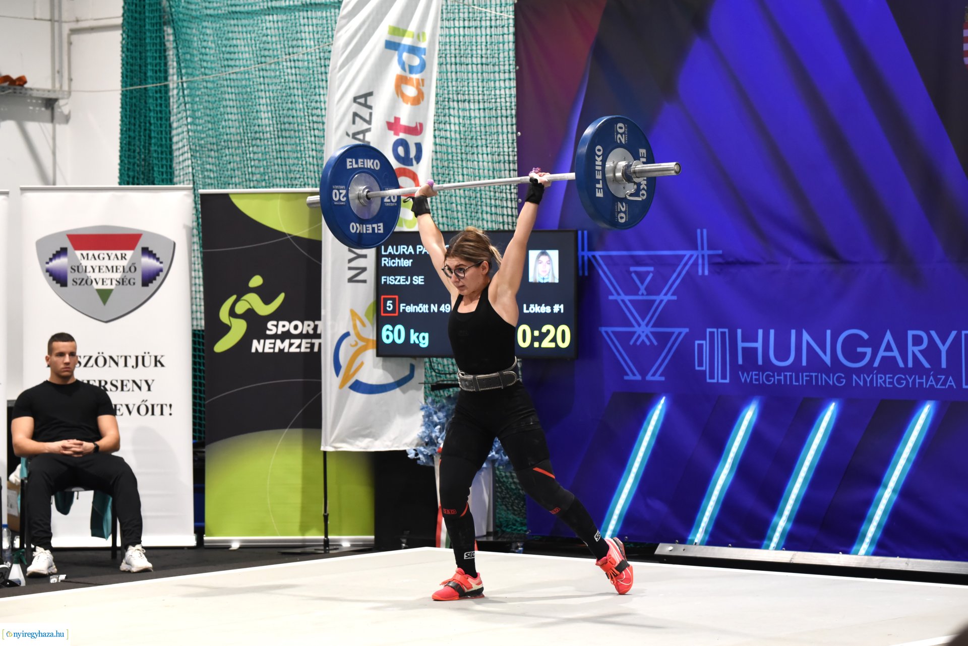 Női Felnőtt Súlyemelő Országos Bajnokságot az Atlétikai Centrumban