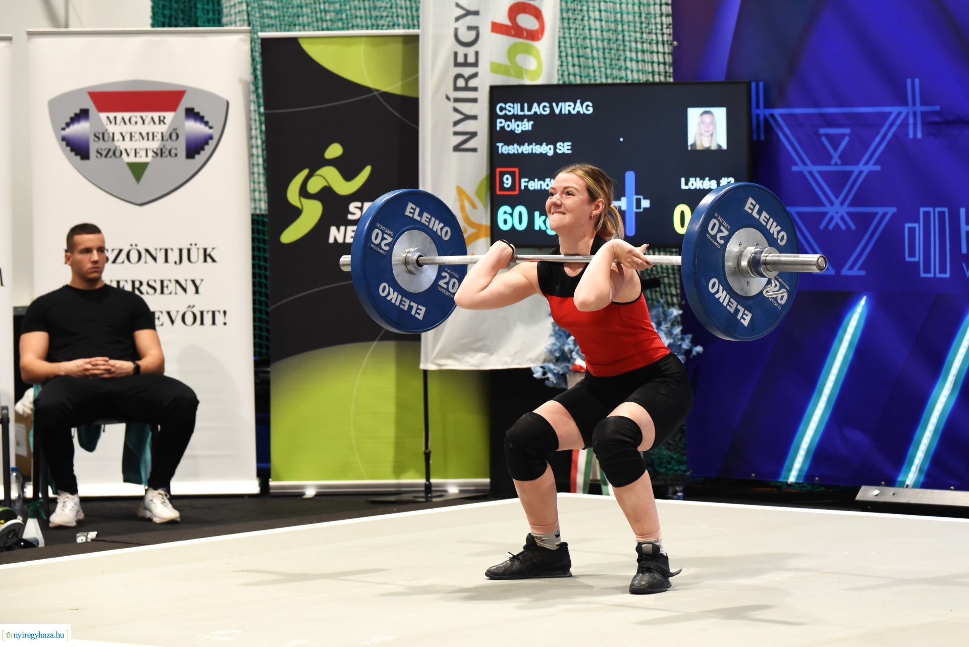 Női Felnőtt Súlyemelő Országos Bajnokságot az Atlétikai Centrumban