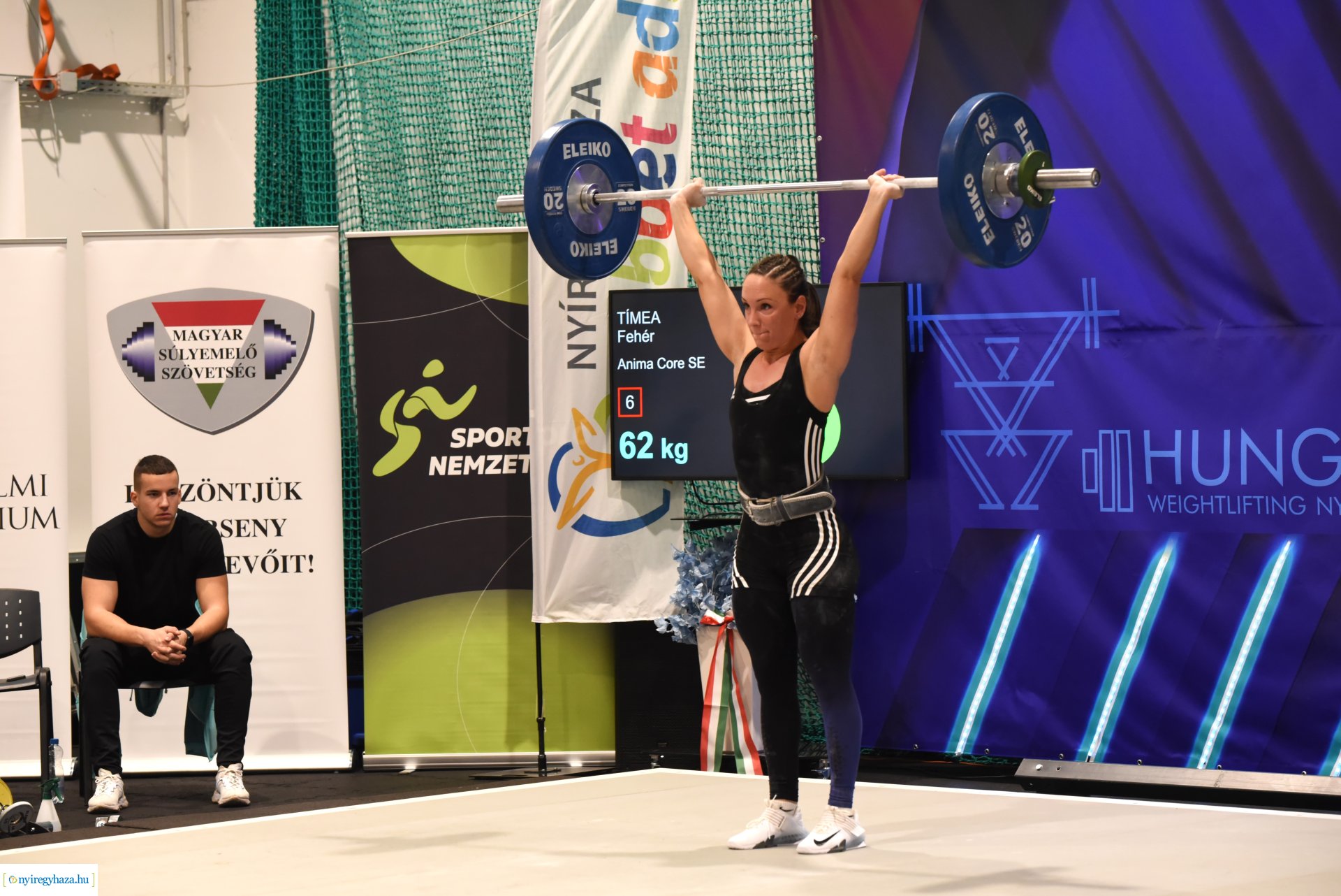 Női Felnőtt Súlyemelő Országos Bajnokságot az Atlétikai Centrumban