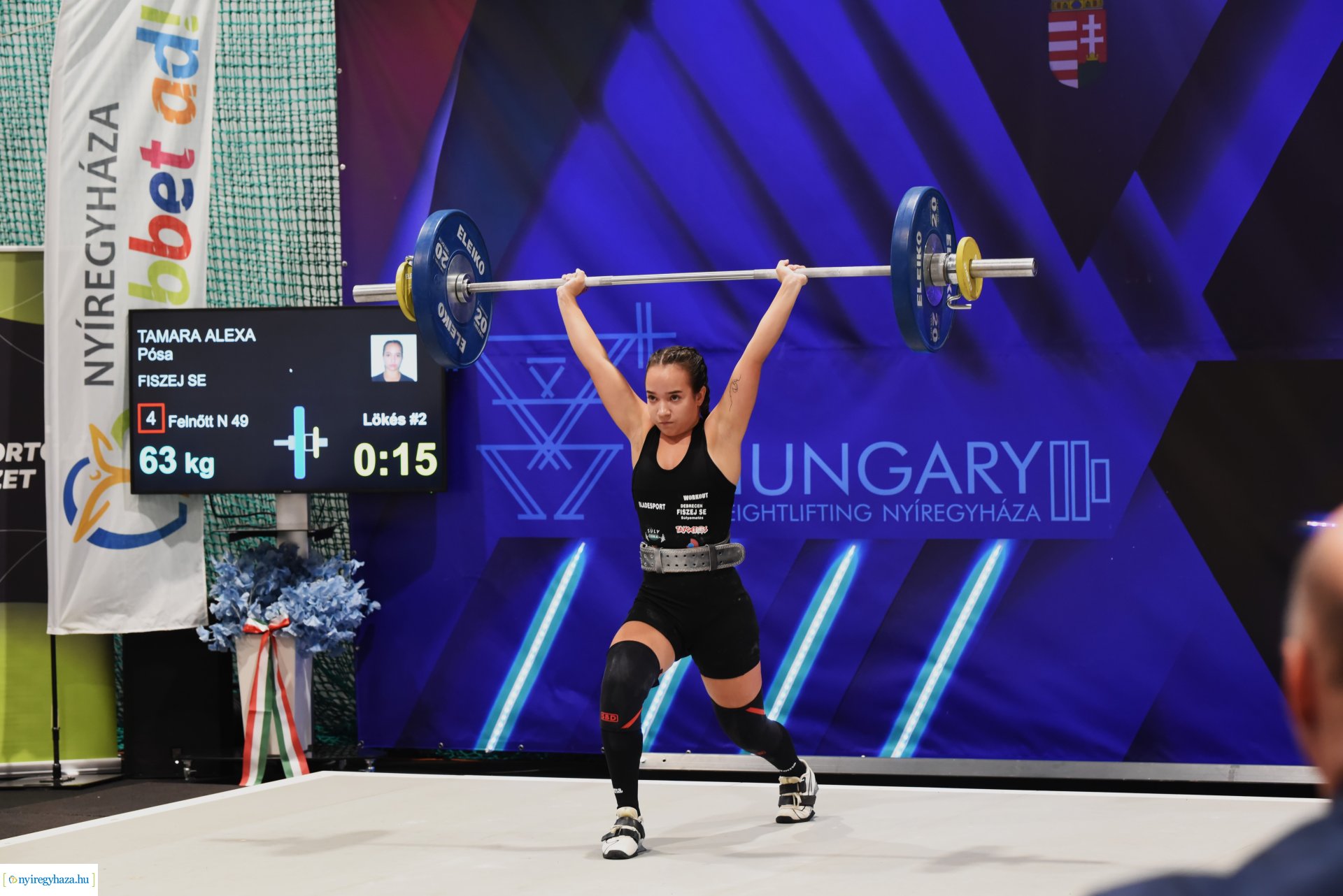 Női Felnőtt Súlyemelő Országos Bajnokságot az Atlétikai Centrumban