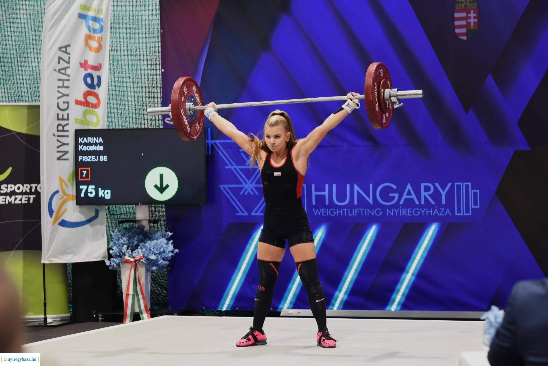 Női Felnőtt Súlyemelő Országos Bajnokságot az Atlétikai Centrumban