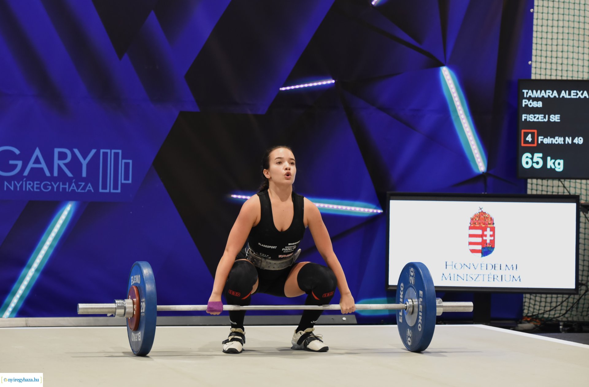 Női Felnőtt Súlyemelő Országos Bajnokságot az Atlétikai Centrumban