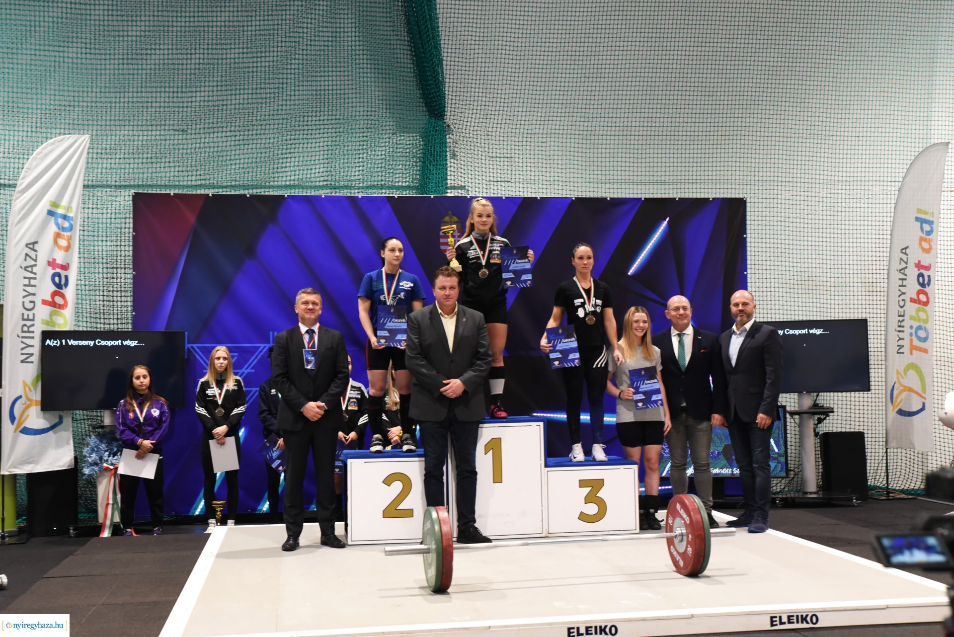 Női Felnőtt Súlyemelő Országos Bajnokságot az Atlétikai Centrumban