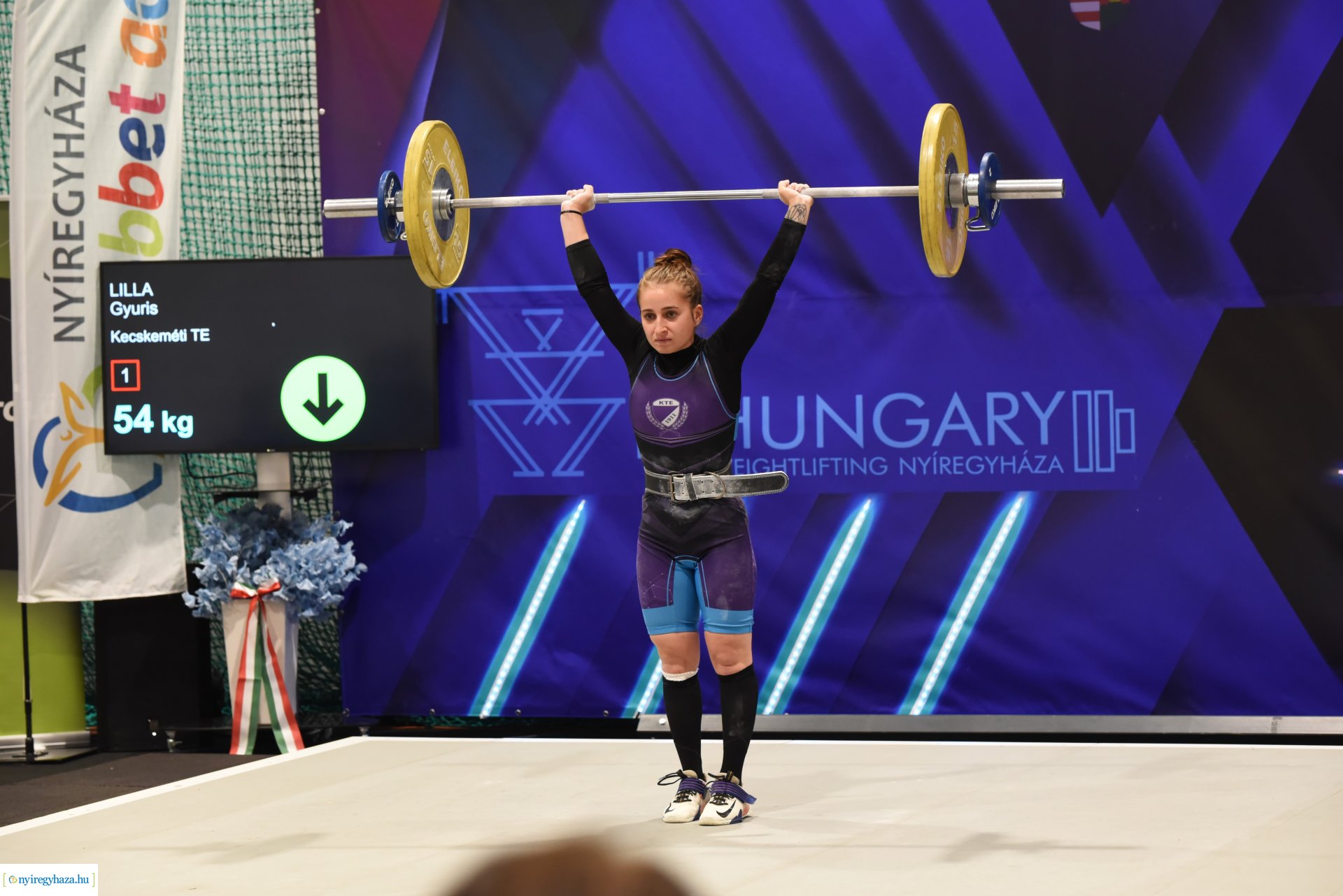 Női Felnőtt Súlyemelő Országos Bajnokságot az Atlétikai Centrumban