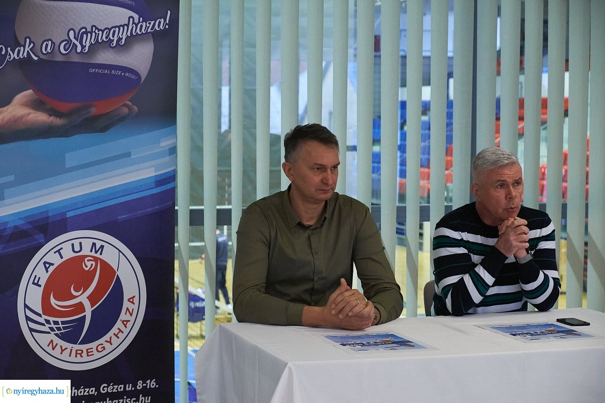 Női röpi kupa sajtótájékoztató