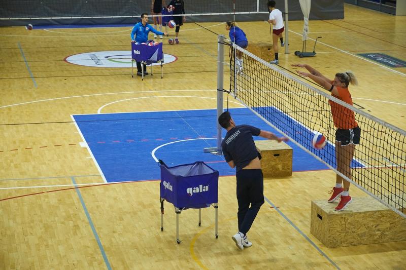 Női röpi kupa sajtótájékoztató